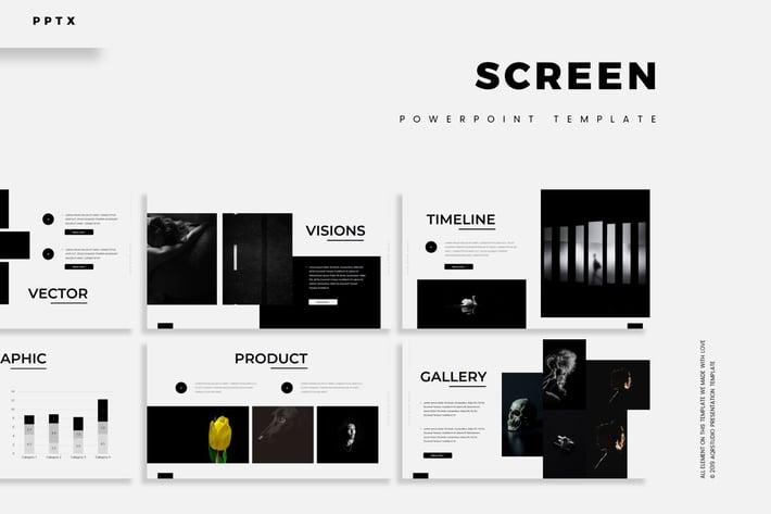 Screen - Powerpoint Template
