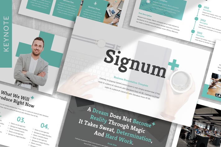 Signum - Business Keynote Template