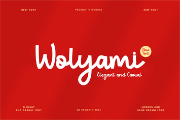 Wolyami - Elegant & Casual Font
