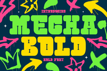 Mecha Bold - Bold Font