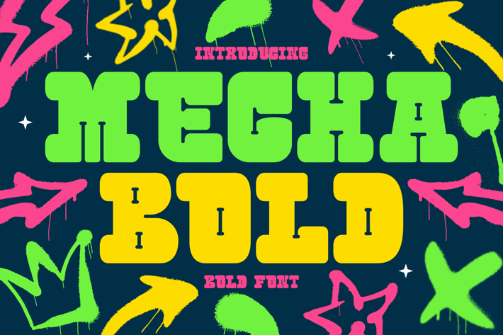 Mecha Bold - Bold Font