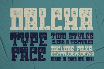 DALCHA TYPEFACE