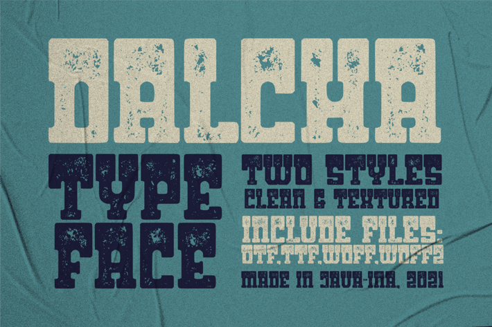 DALCHA TYPEFACE