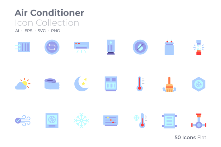 Air Conditioner Color Icon