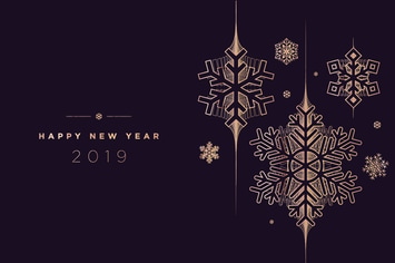 New Year Greeting Card