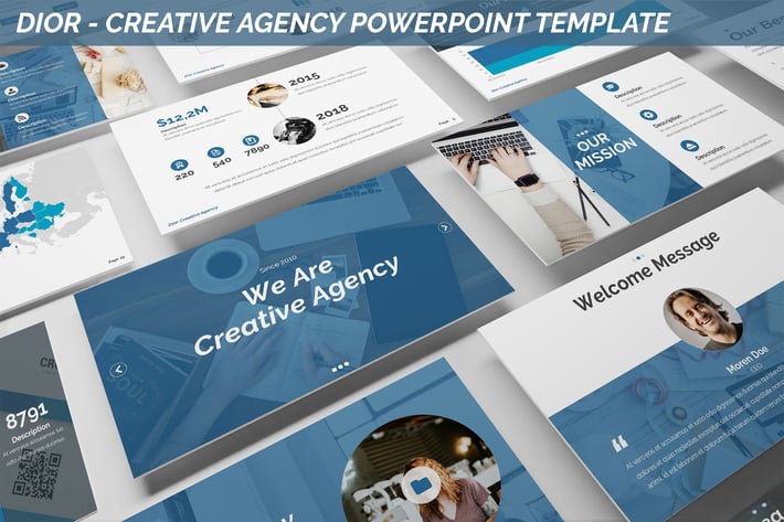 Dior - Agency Powerpoint Template
