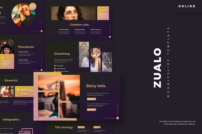 Zualo - Google Slides Template