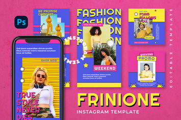 Frinione - Retro Instagram Stories and Post