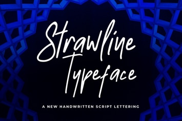 Strawline Typeface