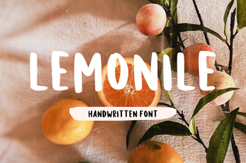 Lemonile - The Handwritten Font