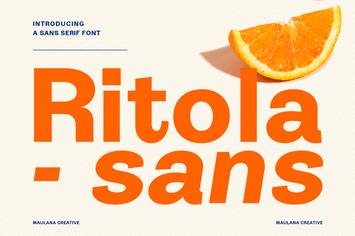 Ritola Sans Display Font