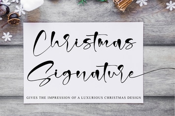 Christmas Signature 