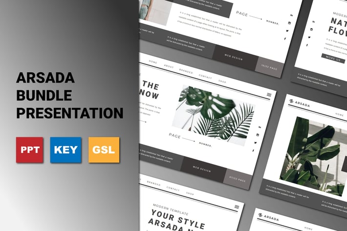 ARSADA  Bundle Presentation Template 