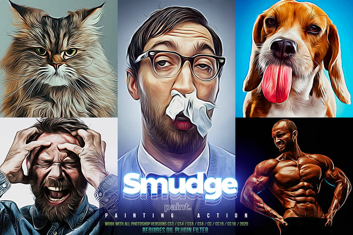 Smudge Painting Photoshop