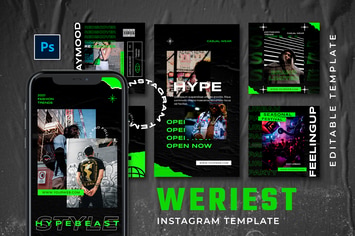 Weriest - Hype Instagram Stories and Post