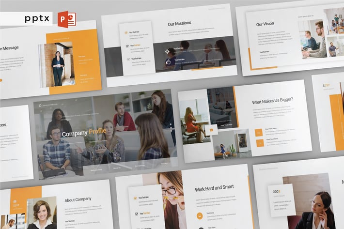 COMPANY PROFILE - Multipurpose Powerpoint V177