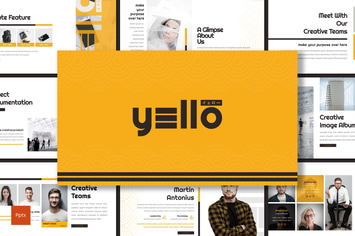 Yello - Creative Powerpoint Template