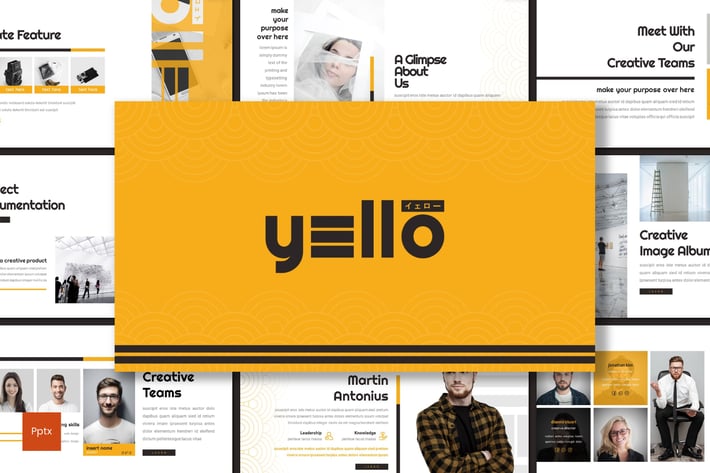Yello - Creative Powerpoint Template