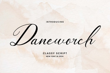 Daneworch Classy Sript Font