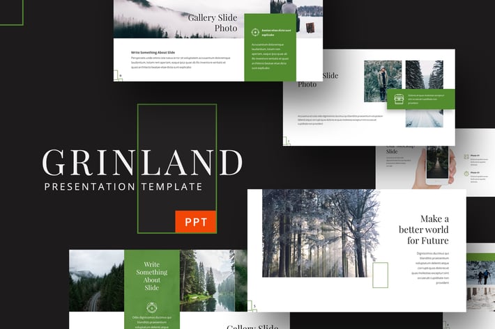 Grinland - Forest Powerpoint Template
