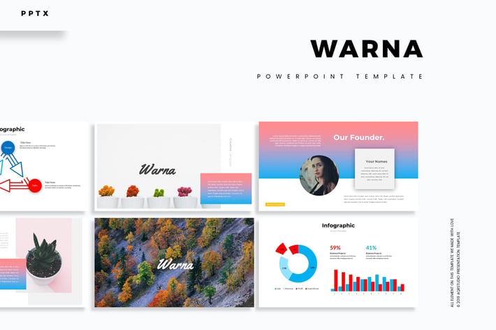 Warna - Powerpoint Template