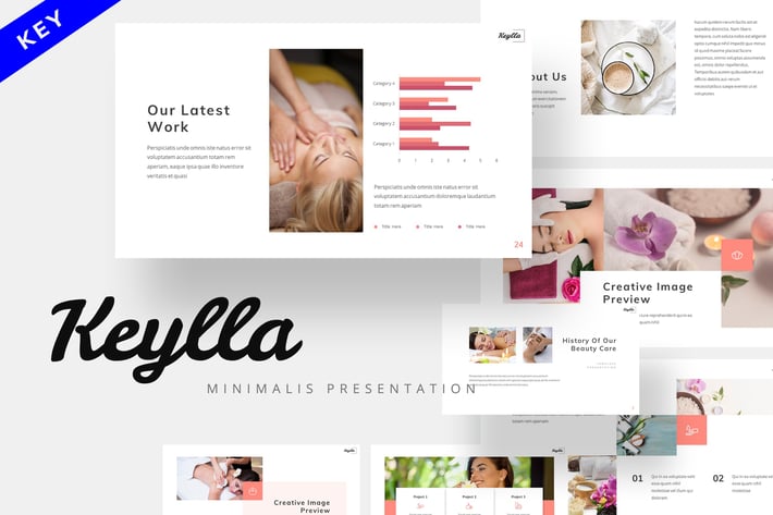 Keylla - Minimalist Keynote Template
