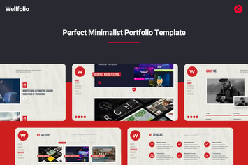 Agency Portfolio Bootstrap Template - Wellfolio