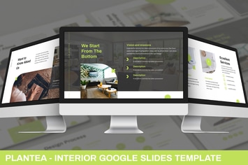 Plantea - Interior Google Slides Template