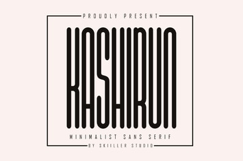 Kashirun - Minimalist Sans Serif