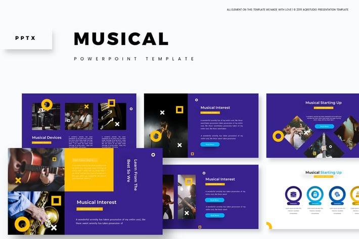 Musical - Powerpoint Template