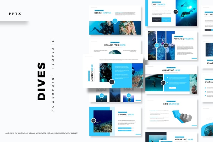 Dives - Powerpoint Template