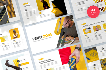 Printing Company PowerPoint Presentation Template