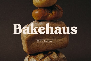 Bakehaus - Retro Bakery Display Font