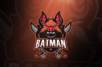 Batman Sport and Esports Logos