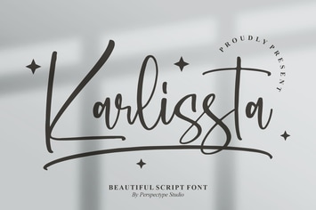 Karlissta Script Font