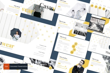 Casuwear - Powerpoint Template