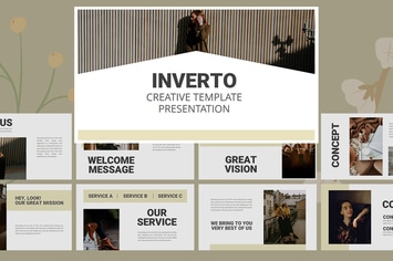 Inverto – Creative Keynote Template