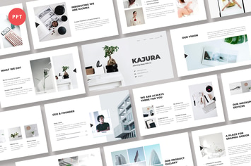 Kajura Creative Business Powerpoint Template