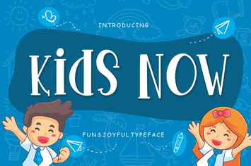 Kids Now Fun Business Font