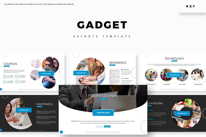 Gadget - Keynote Template