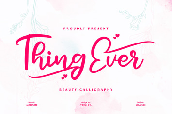 Thing ever | Beauty Calligraphy