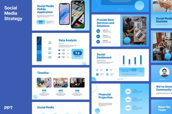 Vendo - Social Media Presentation Powerpoint