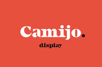 Camijo Display Serif Font