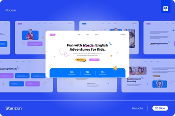 Pink Blue Modern Education Lesson KEY • 003