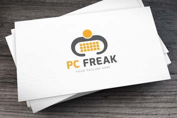 PC Freak Logo Template