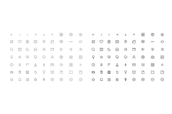 vector icon set