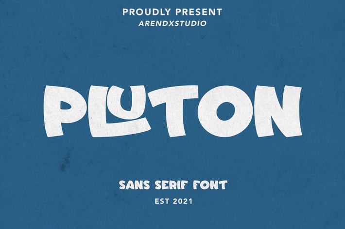 Pluton - Sans Serif Font