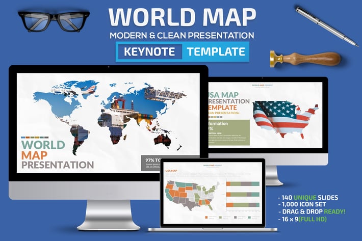 World Map Keynote
