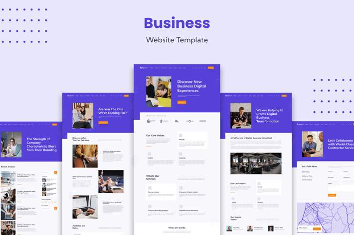 Corporate Business Website Template