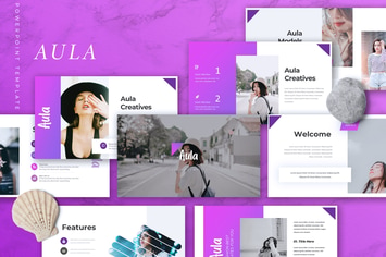 AULA - Fashion Powerpoint Template